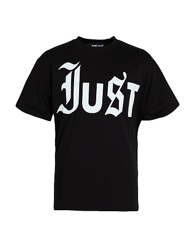 JUST CAVALLI T-shirt Black 100% Cotton