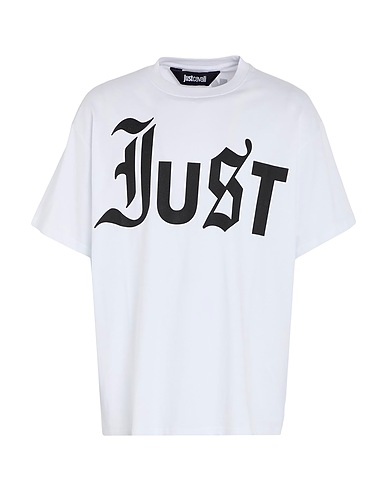JUST CAVALLI T-shirt White 100% Cotton