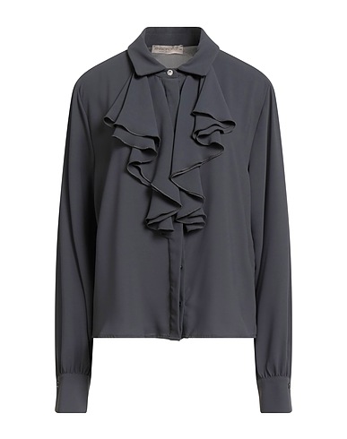 RINASCIMENTO Solid colour shirts & blouses Grey 100% Polyester