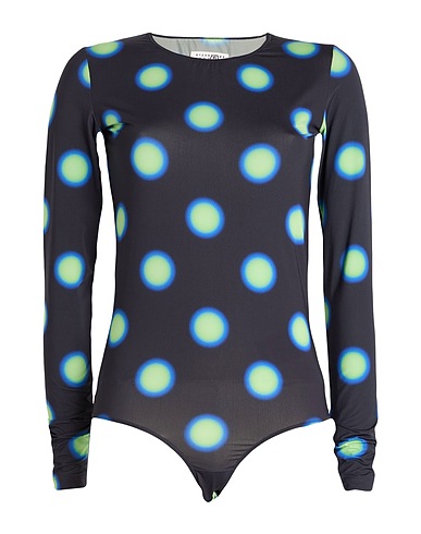 MM6 MAISON MARGIELA TOPWEAR Charcoal 84% Polyamide, 16% Elastane