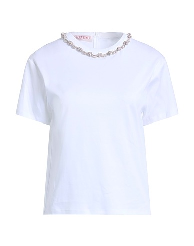 VALENTINO GARAVANI T-shirt White 100% Cotton, Polyester