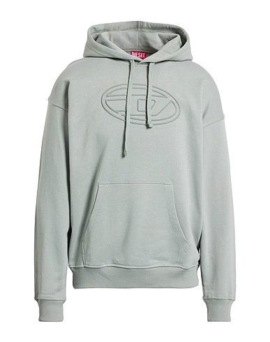 DIESEL Hooded track jacket  100% Cotton