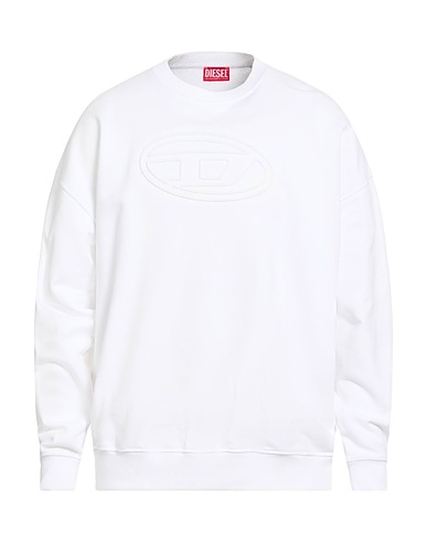 DIESEL Sweatshirt White 100% Cotton