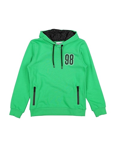 BIKKEMBERGS Sweatshirt JUNIOR Grün 80% Baumwolle, 20% Polyester