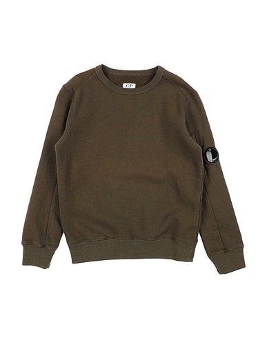 C.P. COMPANY UNDERSIXTEEN Sweatshirt Military green 100% Cotton