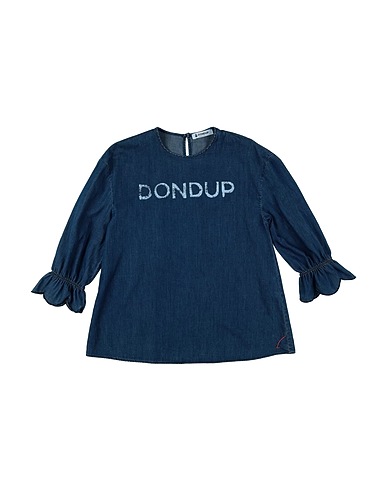 DONDUP Denim shirt Blue 100% Cotton