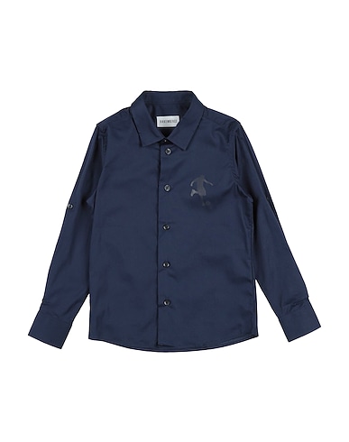 BIKKEMBERGS Solid colour shirt JUNIOR 97% Cotton, 3% Elastane