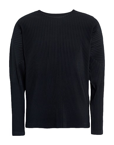 HOMME PLISSÉ by ISSEY MIYAKE T-shirt Black 100% Polyester