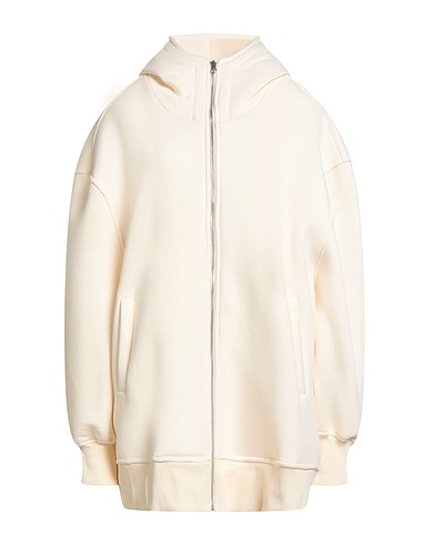 GUTTHA Hooded track jacket  Ivory 65% Cotton, 35% Polyester