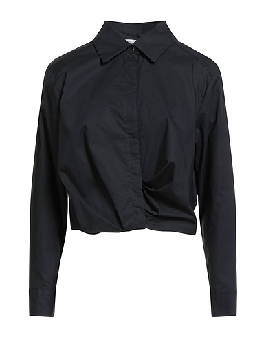 MOTEL Solid color shirts & blouses Black 100% Cotton