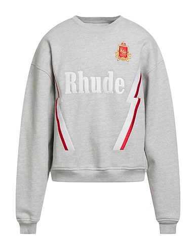 RHUDE Sweatshirt Light grey 100% Cotton