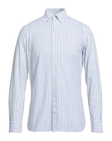 HACKETT Striped shirt Blue 100% Cotton