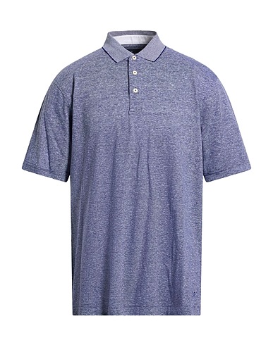 HACKETT Poloshirt Marineblau 85% Baumwolle, 15% Leinen