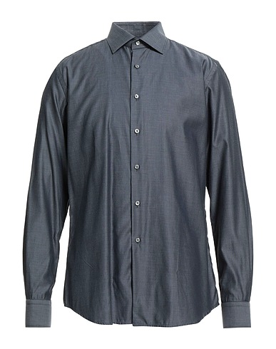 XACUS Solid colour shirt 100% Cotton