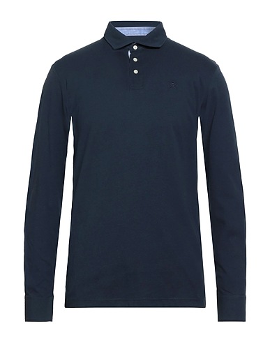 HACKETT Polo shirt Navy 100% Cotton