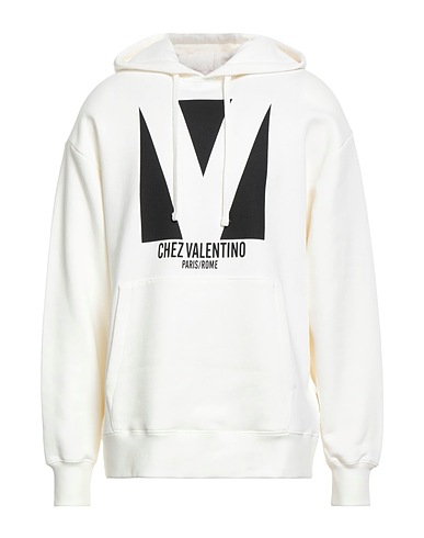 VALENTINO GARAVANI Felpa Avorio 100% Cotone