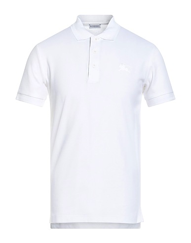 BURBERRY Polo shirt White 100% Cotton