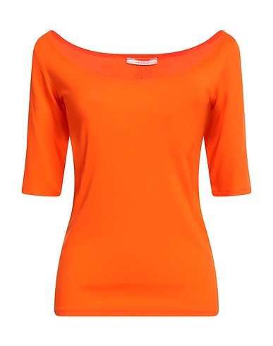 MALÌPARMI ベーシックTシャツ オレンジ レーヨン 92% / ポリウレタン 8%