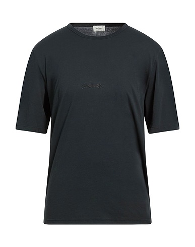 SAINT LAURENT Basic T-Shirt Black 100% Cotton