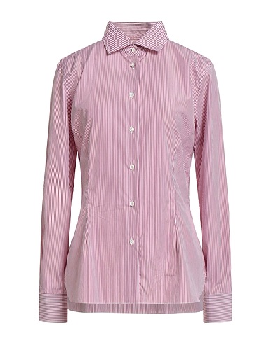 BARBA Napoli Striped shirt Garnet 100% Cotton