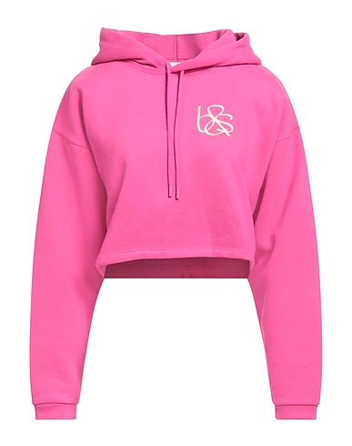 BA&SH Hooded track jacket  Fuchsia 60% Polyester, 40% Cotton