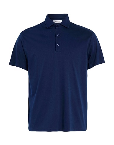 KANGRA Poloshirt Nachtblau 50% Baumwolle, 50% Modal