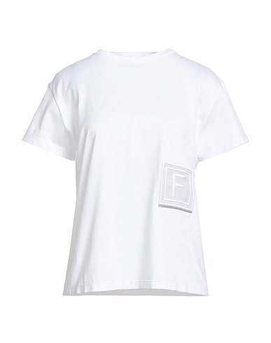 FABIANA FILIPPI T-shirt 100% Cotton, Silk, Ecobrass