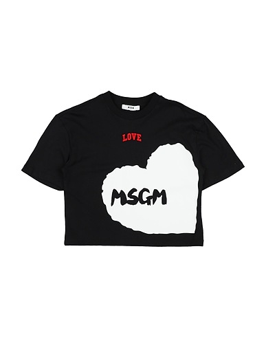 MSGM T-shirt KIDS Black 100% Cotton