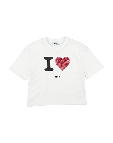 MSGM T-shirt KIDS White 100% Cotton