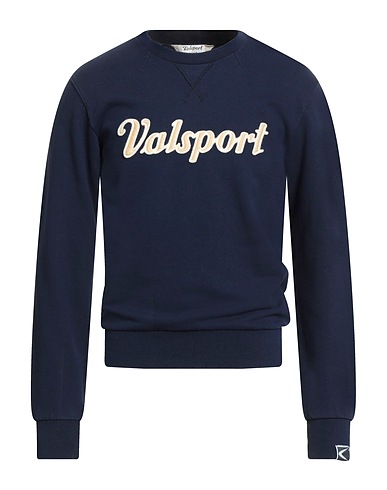 VALSPORT Felpa Blu navy 100% Cotone
