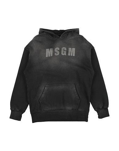 MSGM Sweatshirt KIDS Braungrau 100% Baumwolle