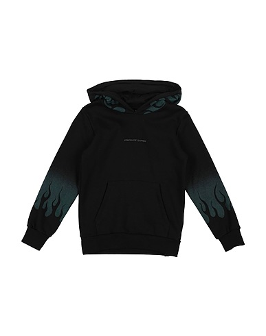 VISION OF SUPER Sweatshirt Black 100% Cotton