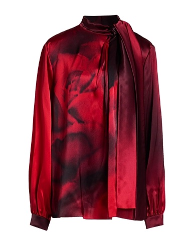 ALBERTA FERRETTI Silk top Red 100% Silk