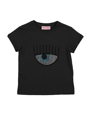 CHIARA FERRAGNI T-shirt Black 100% Cotton