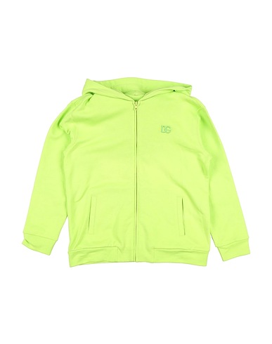 DOLCE&GABBANA Felpa Verde lime 100% Cotone, Viscosa