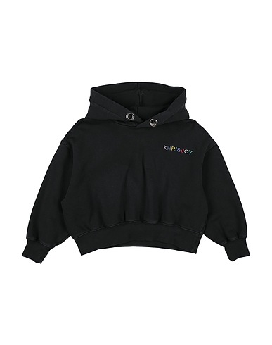 KHRISJOY Sweatshirt Black 100% Cotton