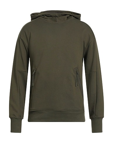 C.P. COMPANY Sudadera Verde militar 100% Algodón