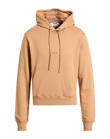 MSGM Hoodie Kamel 100% Baumwolle