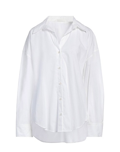 TRUE RELIGION Camicie e bluse tinta unita Bianco 100% Cotone