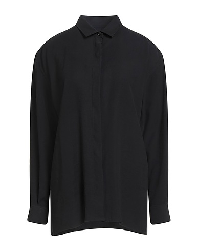 MARSĒM Hemden und Blusen einfarbig COLLECTION Schwarz 93% Viskose, 7% Polyester