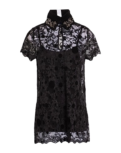 TWINSET Top NERO 95% Polyamid, 5% Elastan