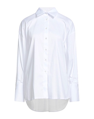MOTEL Solid color shirts & blouses 79% Cotton, 18% Polyamide, 3% Elastane