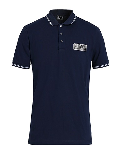 EA7 Polo Blu navy 97% Cotone, 3% Elastan