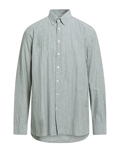 HACKETT Solid colour shirt 75% Cotton, 25% Linen