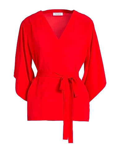 KANGRA Silk top Red 100% Silk