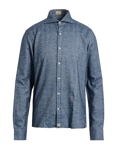 SONRISA Patterned shirt Navy blue 100% Cotton