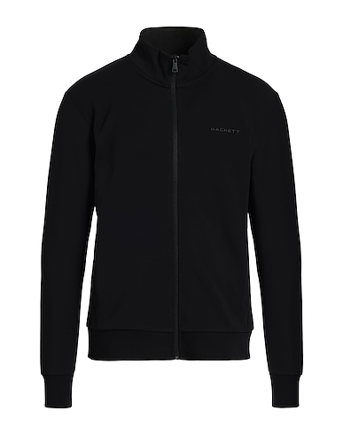 HACKETT Sweatshirt SPORT Black 95% Cotton, 5% Elastane