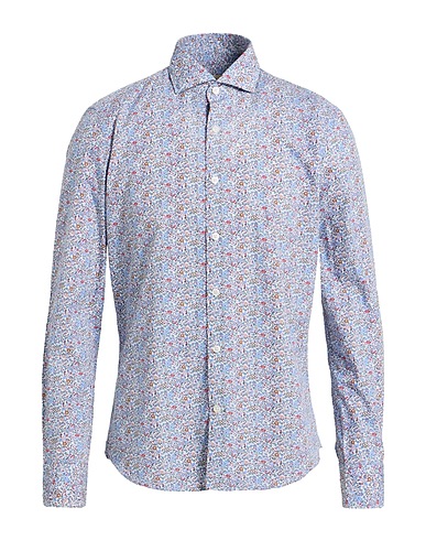 GHIRARDELLI Εμπριμέ πουκάμισο WASHED 100% Βαμβάκι