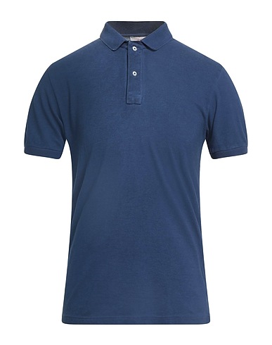 GRAN SASSO Poloshirt VINTAGE Marineblau 100% Baumwolle