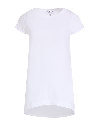 DONDUP Basic t-Shirt Λευκό 100% Βαμβάκι